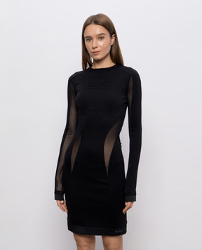 The Attico Black dress 261WCA00533MIX115AA