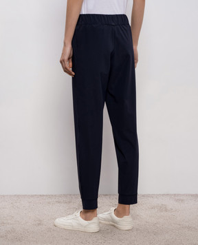 Herno Blue joggers with logo PT000192D52127
