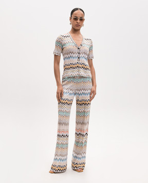 Missoni Ivory patterned top DS26SN1NBR015B