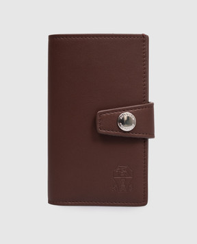 Brunello Cucinelli Brown leather wallet MWZNBU439