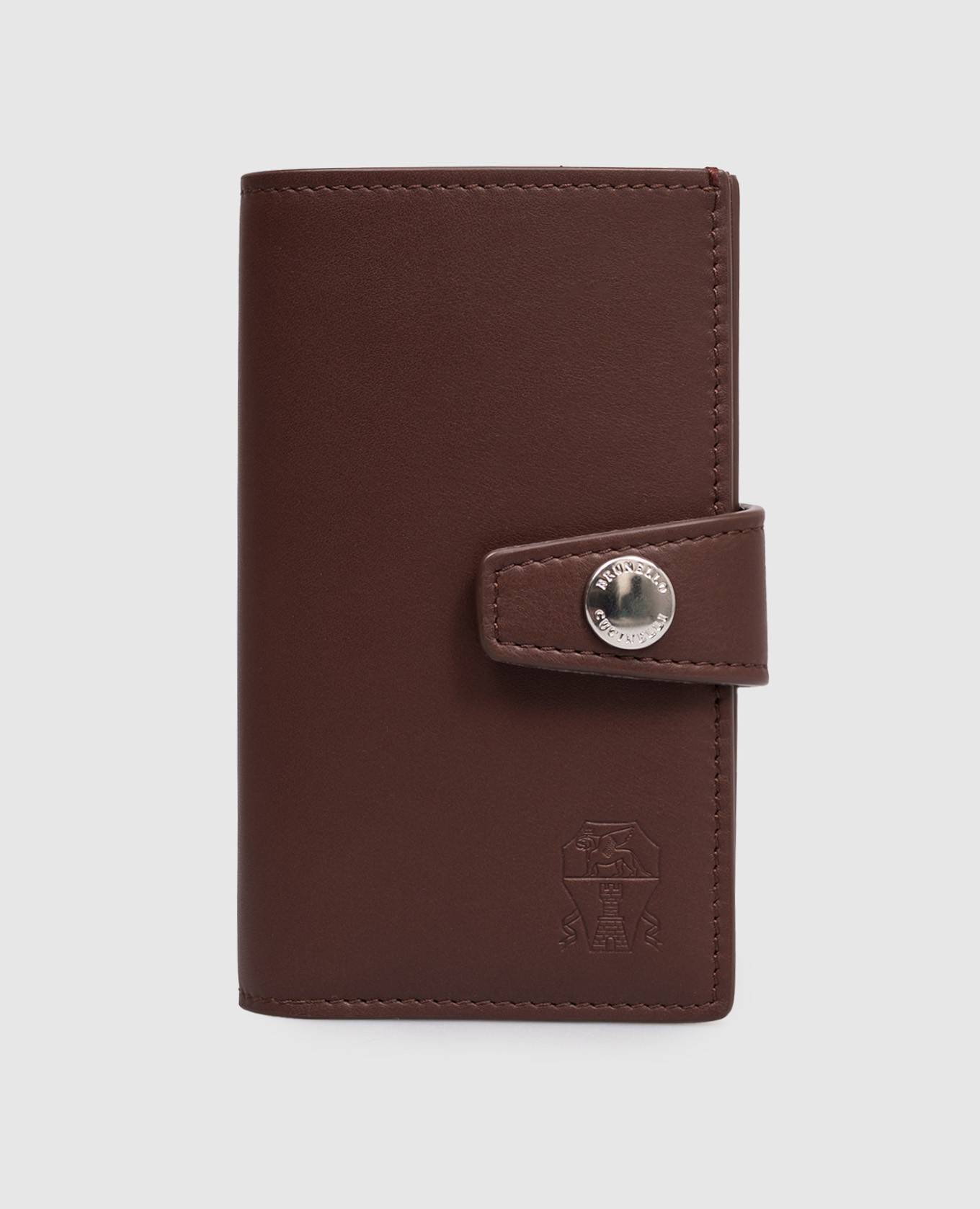 Brown leather wallet