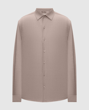 Agnona Beige wool shirt TD07U1YU1142