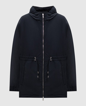 MooRER Blue Galilea jacket GALILEASTP