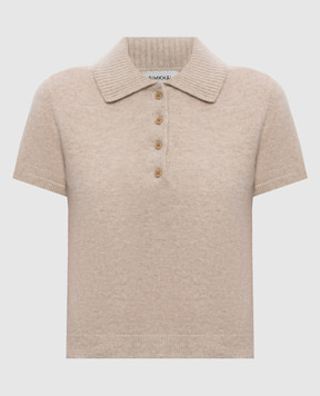 Simkhai Twila beige cashmere polo 4262190K