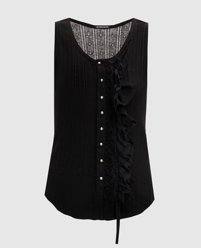 Ann Demeulemeester Black top Rase Serafino B0013947FA736