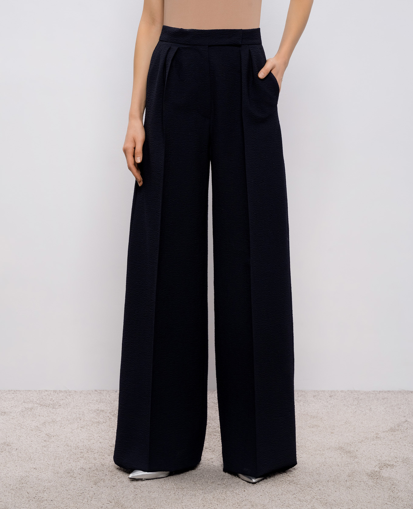 

MXMSECOLO blue wool pants Max Mara