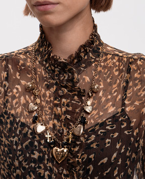 CelesteG Gold chain with pendants 2321