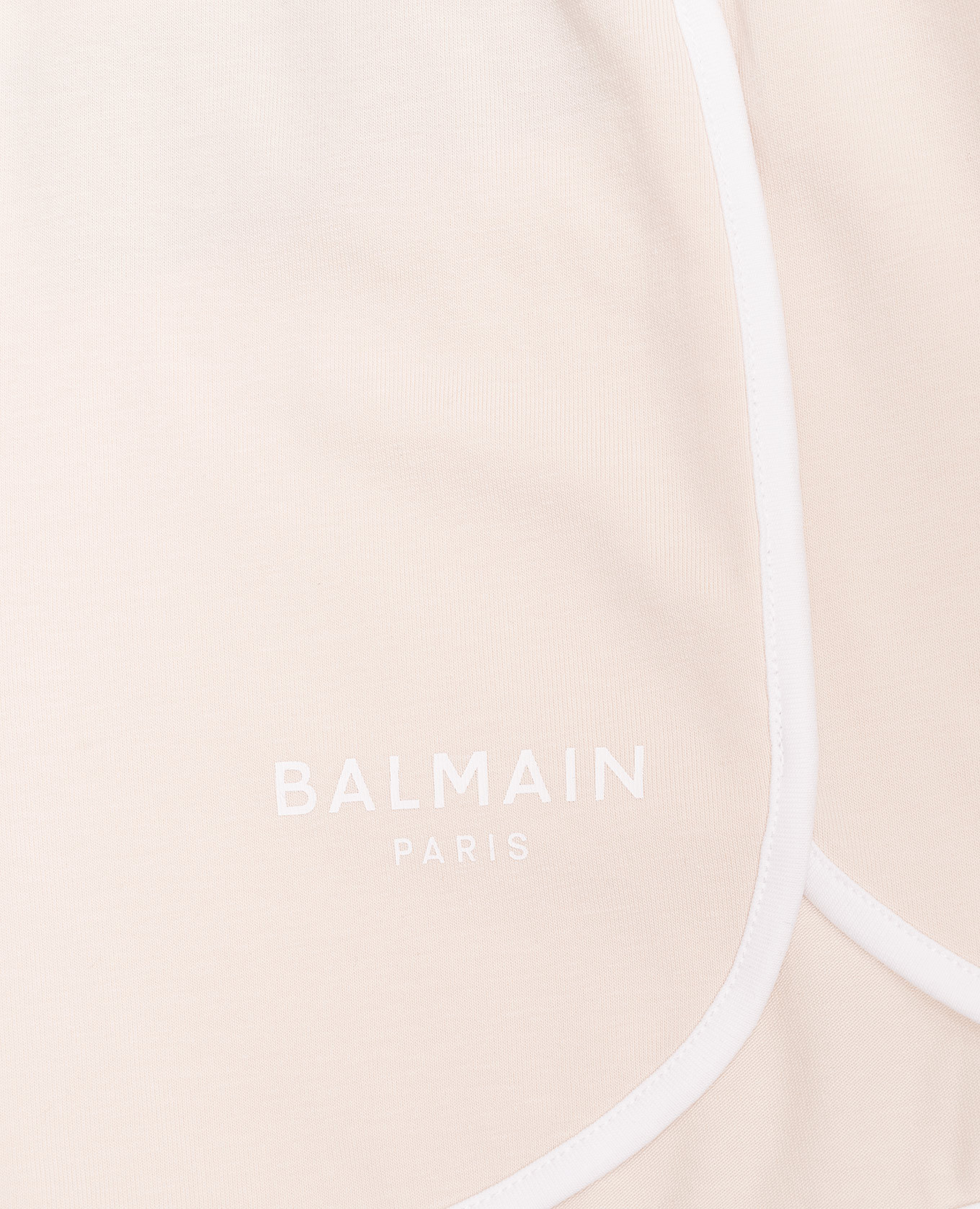 

Children's beige shorts with logo Balmain