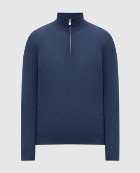 Brunello Cucinelli Blue cashmere jumper M2200124