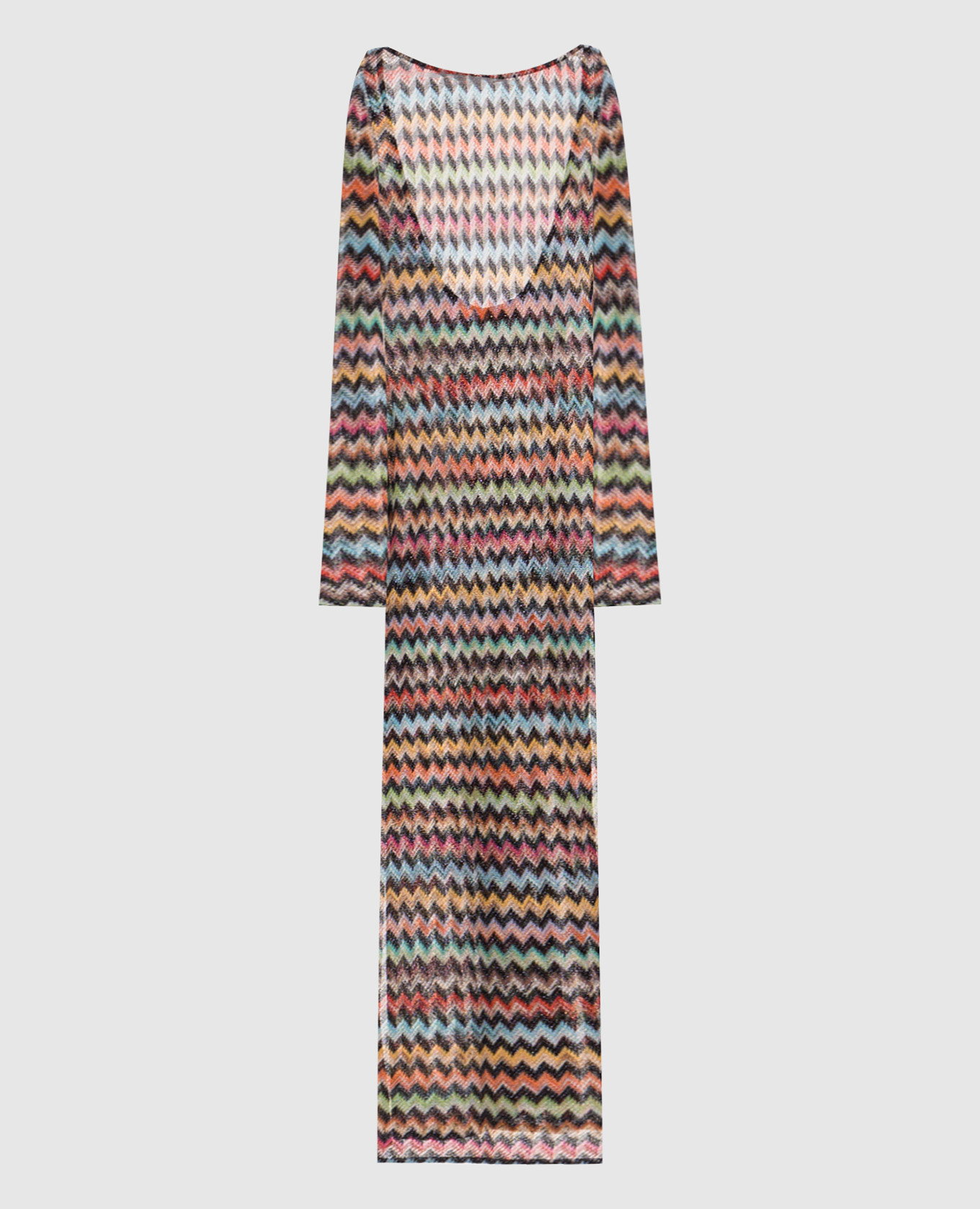 

Patterned open-back dress Missoni, White