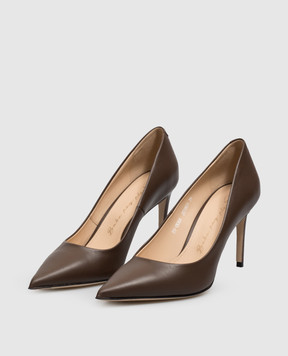 Babe Pay Pls Brown leather shoes 201801KO