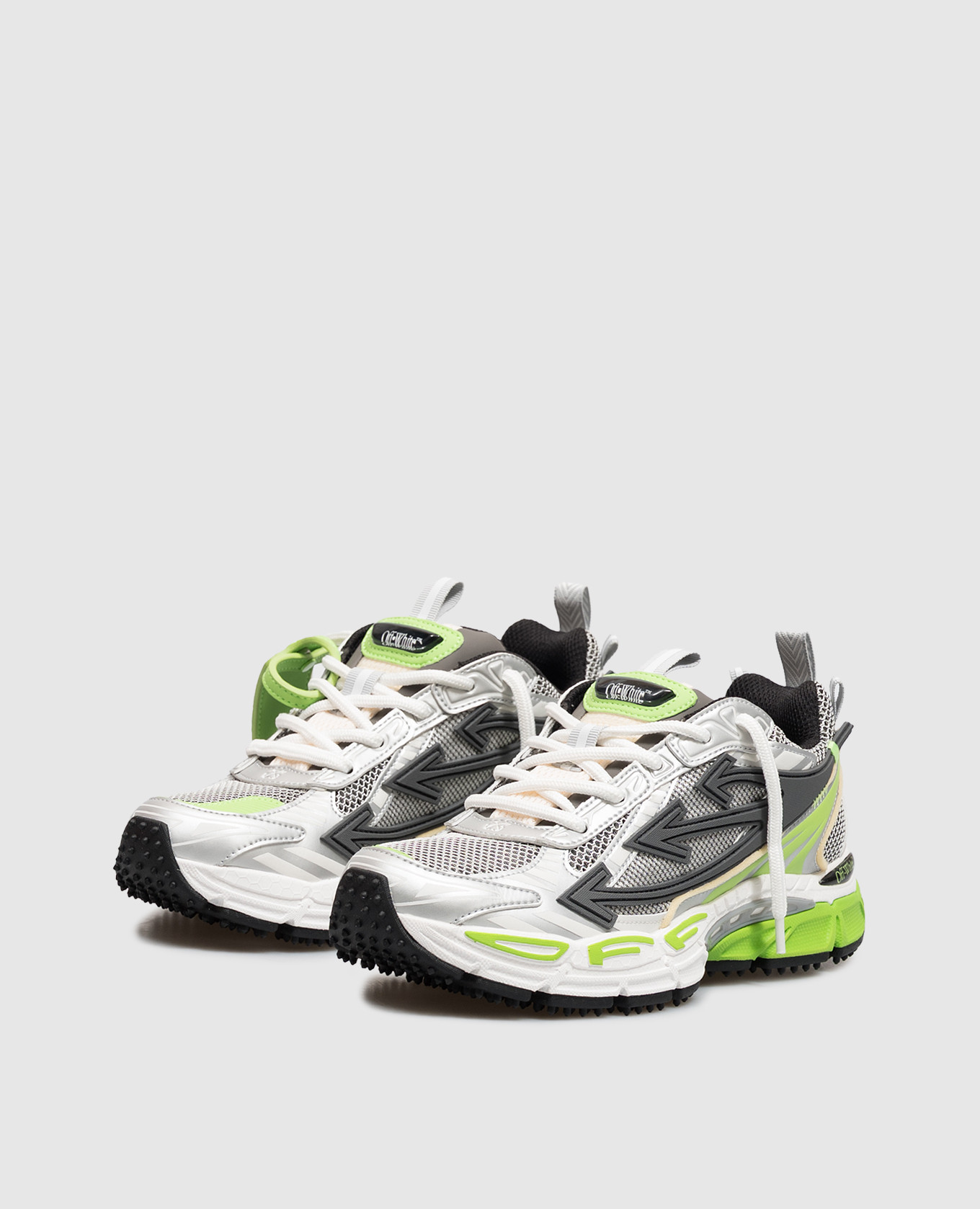 Be Right Back grey sneakers Off-White 2