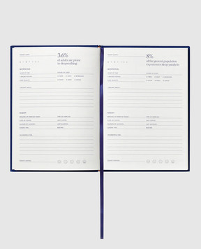Printworks Blue undated weekly planner SWEET DREAMS PW00708