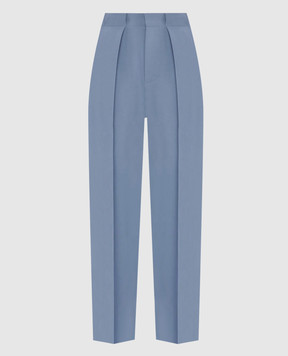 Victoria Beckham Blue pants 1326WTR007361A