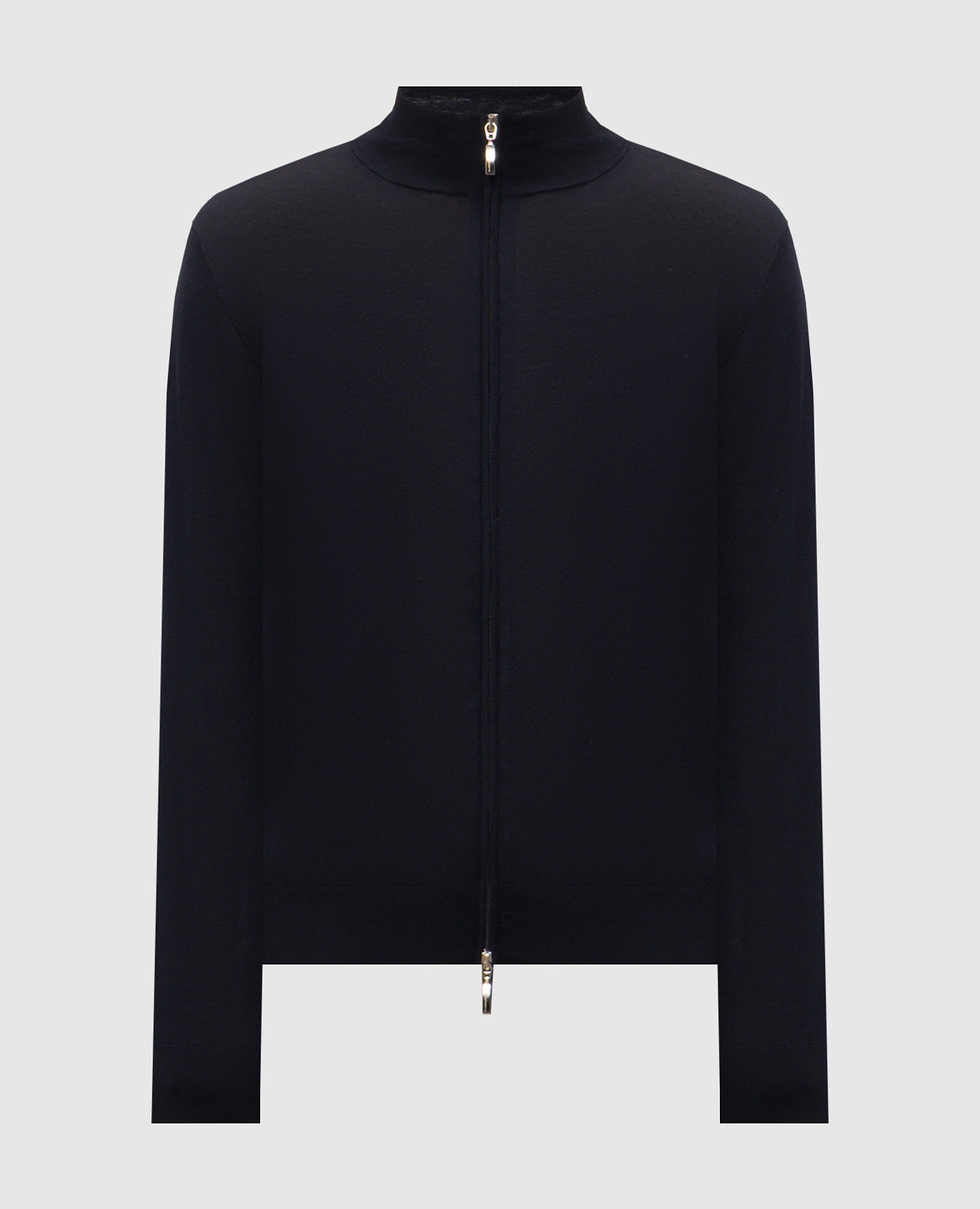 

Blue cardigan made of wool, silk and cashmere Doriani Cashmere