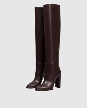 Le Silla ELSA burgundy leather over-the-knee boots 7060C100RBPPGLO