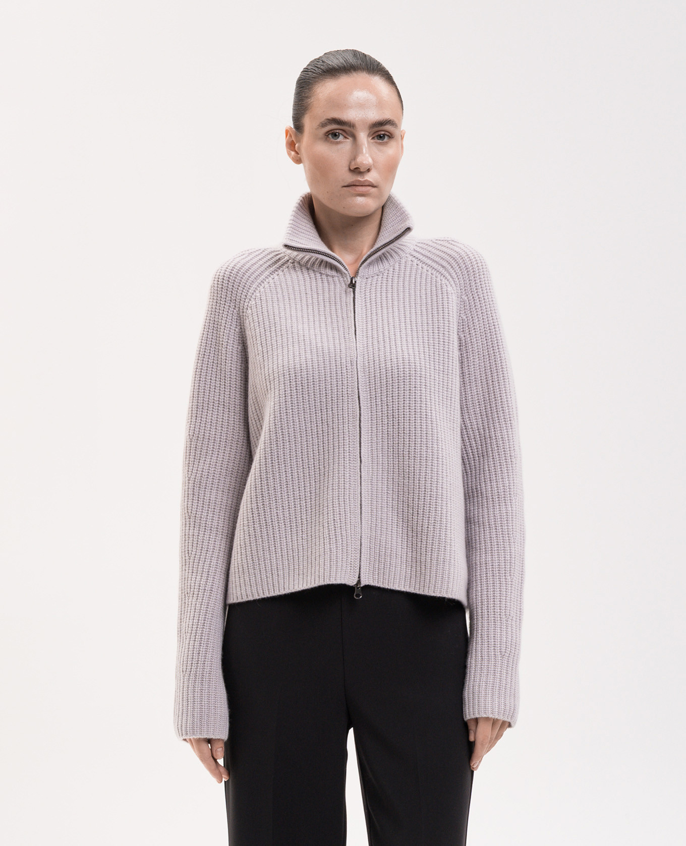 Sadie cashmere cardigan in grey LISA YANG 3