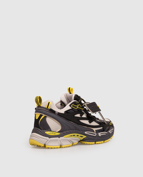 Off-White Be Right Back sneakers with textured logo patch OMIA295F25FAB002