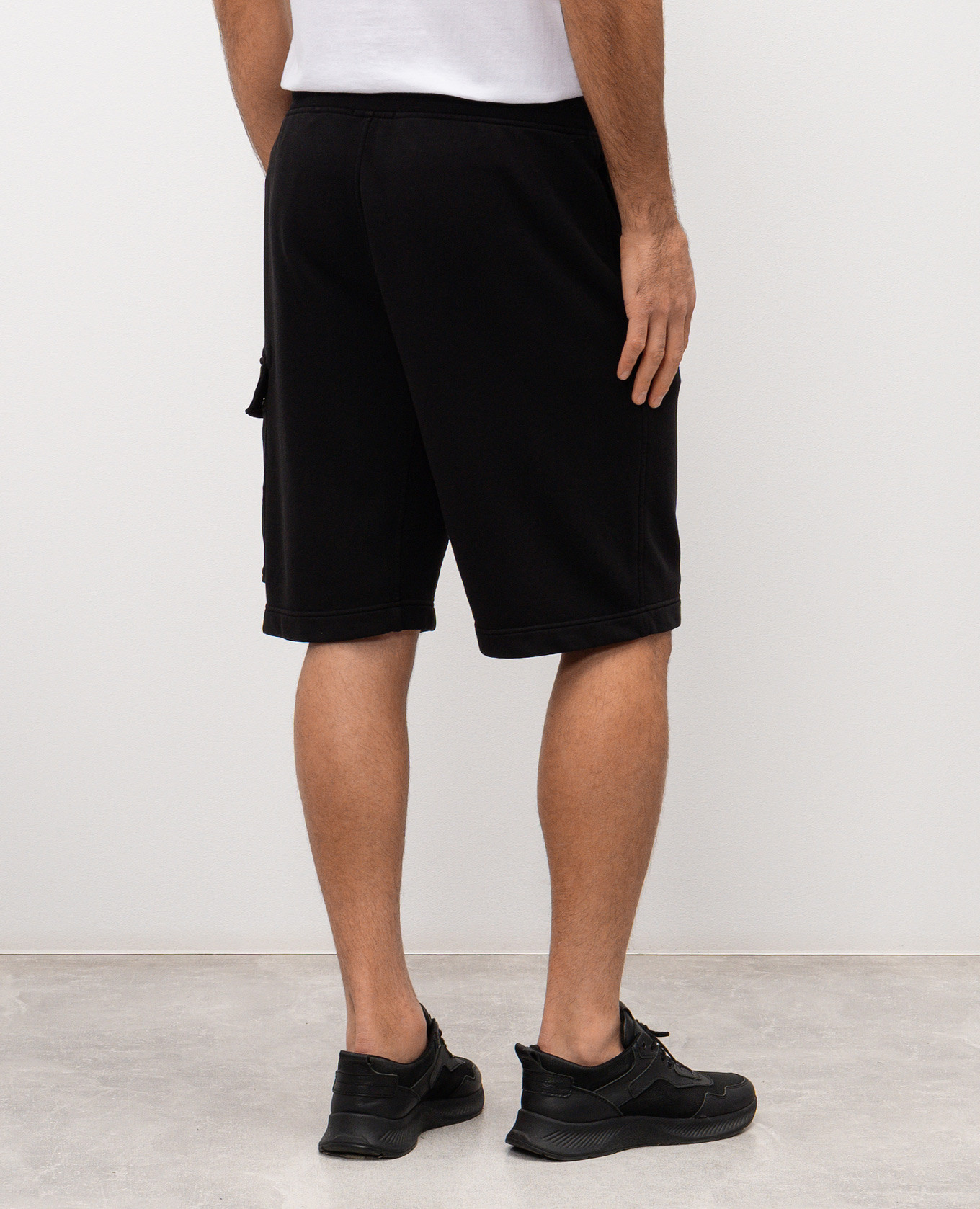Black shorts with logo C.P. Company 4