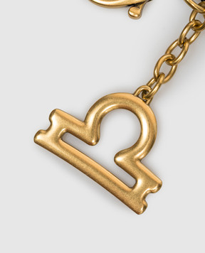 Twinset Libra golden keychain 999TL8020