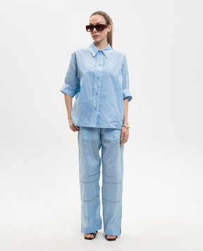 Jil Sander Blue shirt J01DL0162J45326