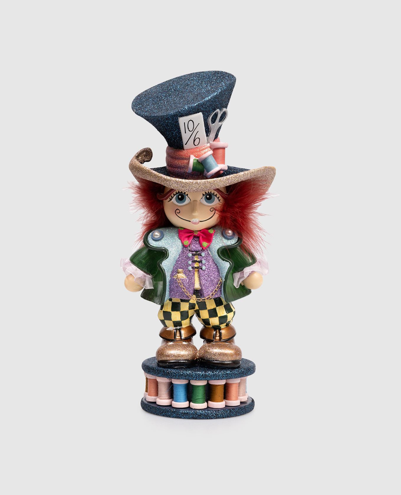 

Hollywood Mad Hatter-Nutcrackers Figurine Kurt Adler, White