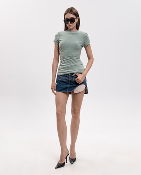 Alexander Wang Green layered T-shirt 1CC2261286