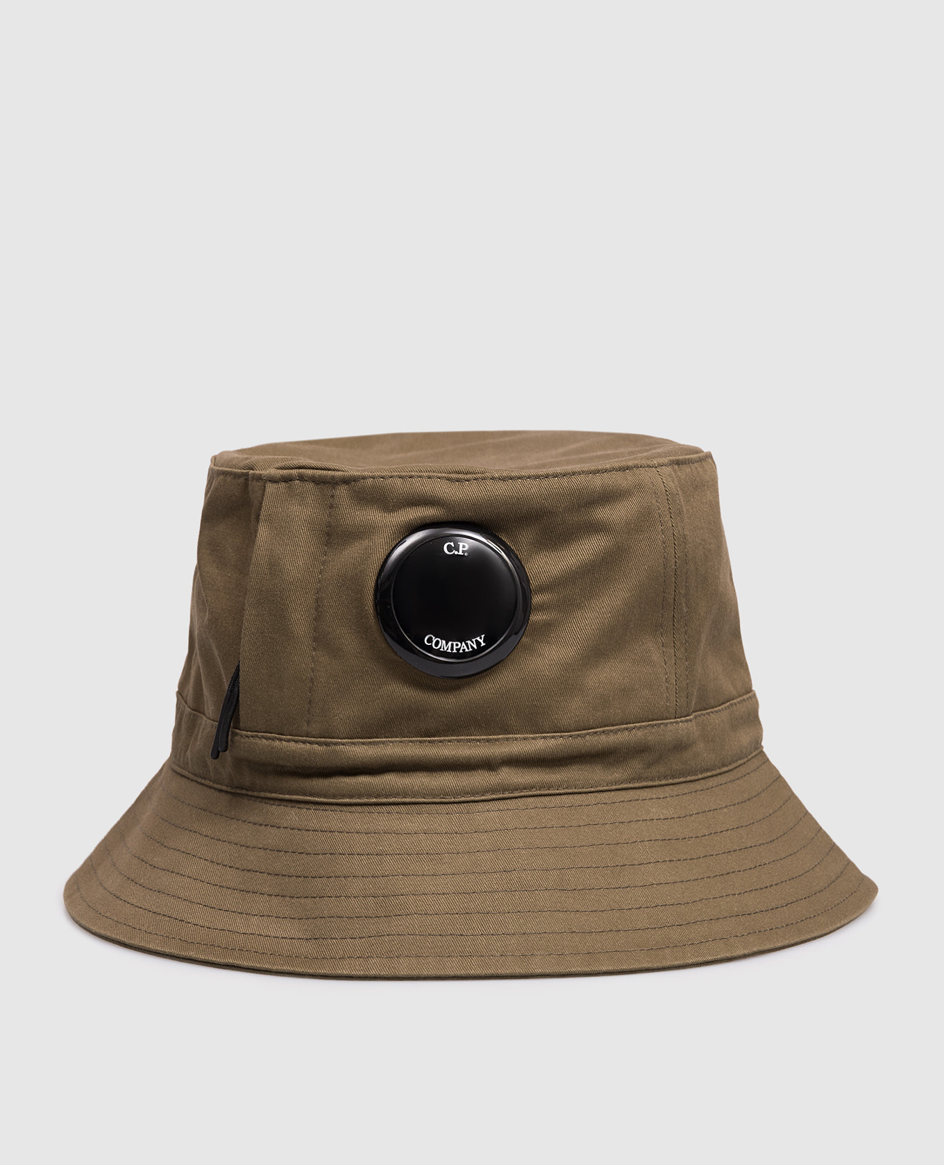 Khaki children's panama with logo