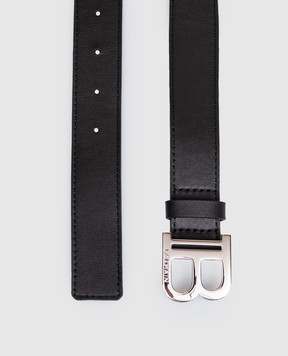 Balmain Children's black leather belt BX0P21Z1371