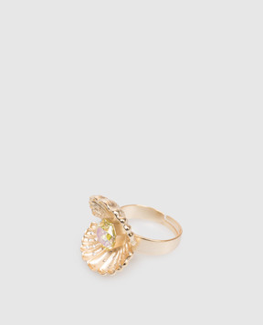 Oceanus Shell Symphony gold ring SHELLSYMPHONY