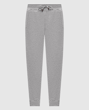 ISAIA Grey melange sweatpants MP0034J0300