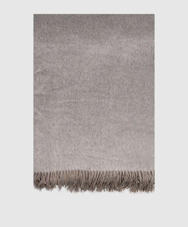 Double-sided silk plaid