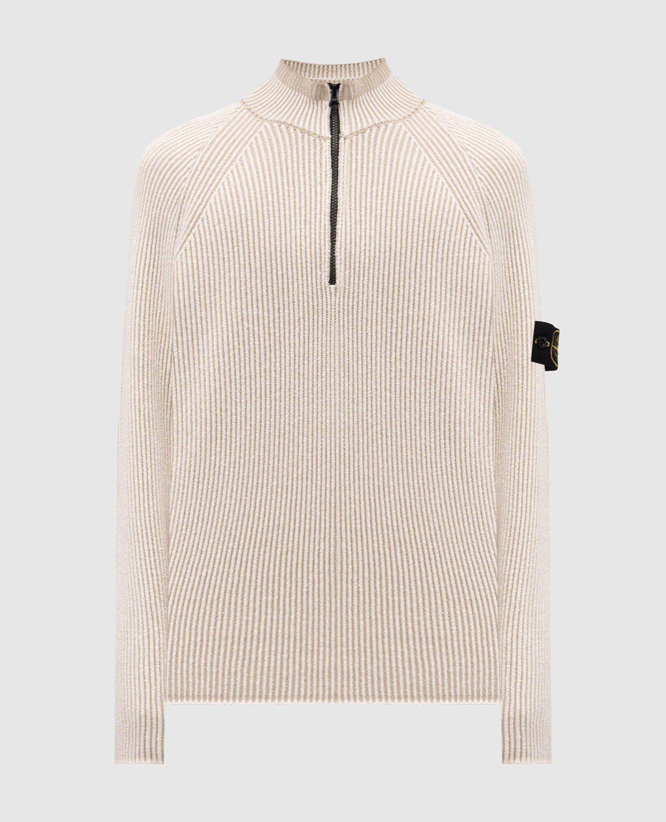 

Beige sweater with wool Stone Island