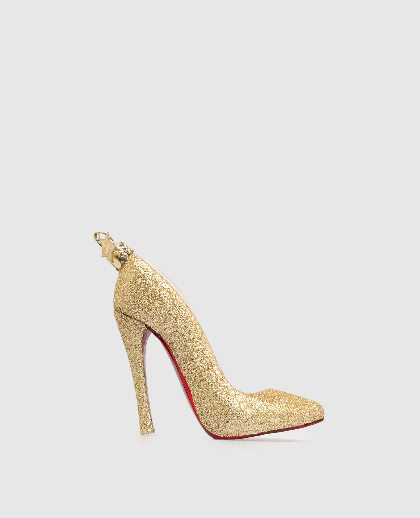 

Christmas tree toy Hight Heel Shoe Vondels, Golden