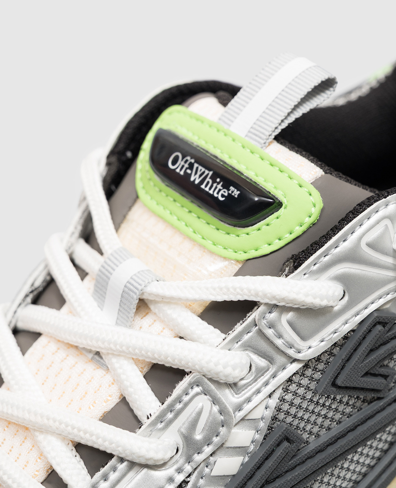 Be Right Back grey sneakers Off-White 5