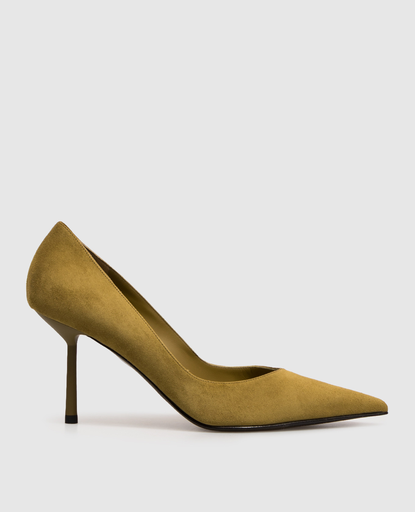Bella green suede shoes