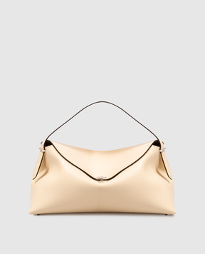 Toteme Ivory T-lock leather bag 241WAL956LE0025