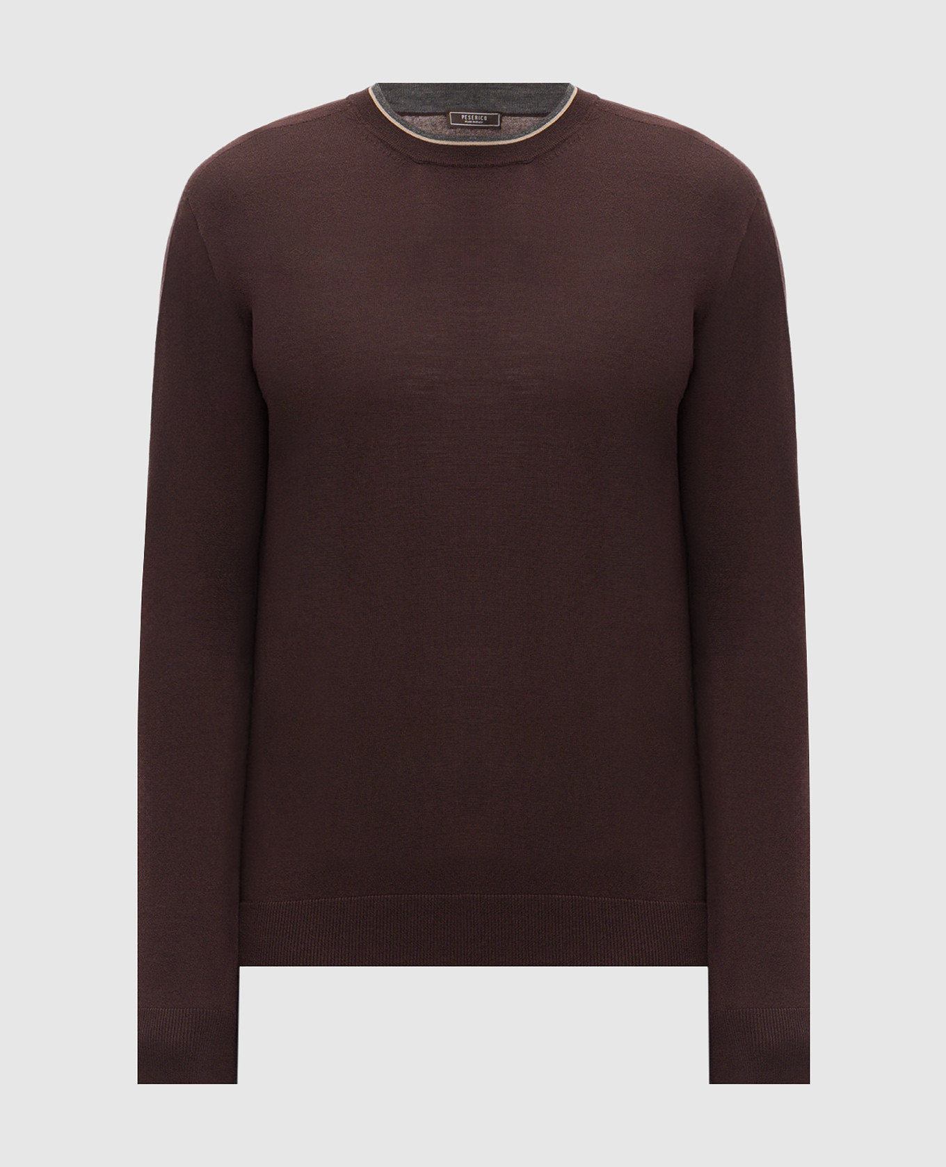 Burgundy cashmere jumper Peserico