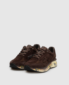 Premiata Moerun brown suede sneakers MOERUN