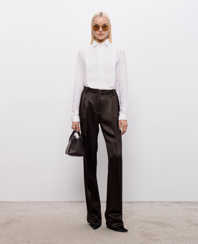 Tom Ford Ivory silk blouse CA3345FAX1507