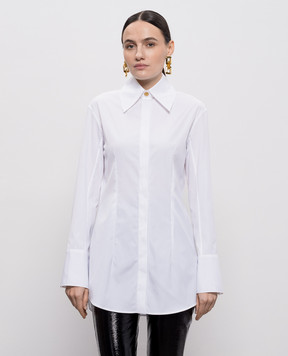 Balmain White long shirt GF1HS460CG22