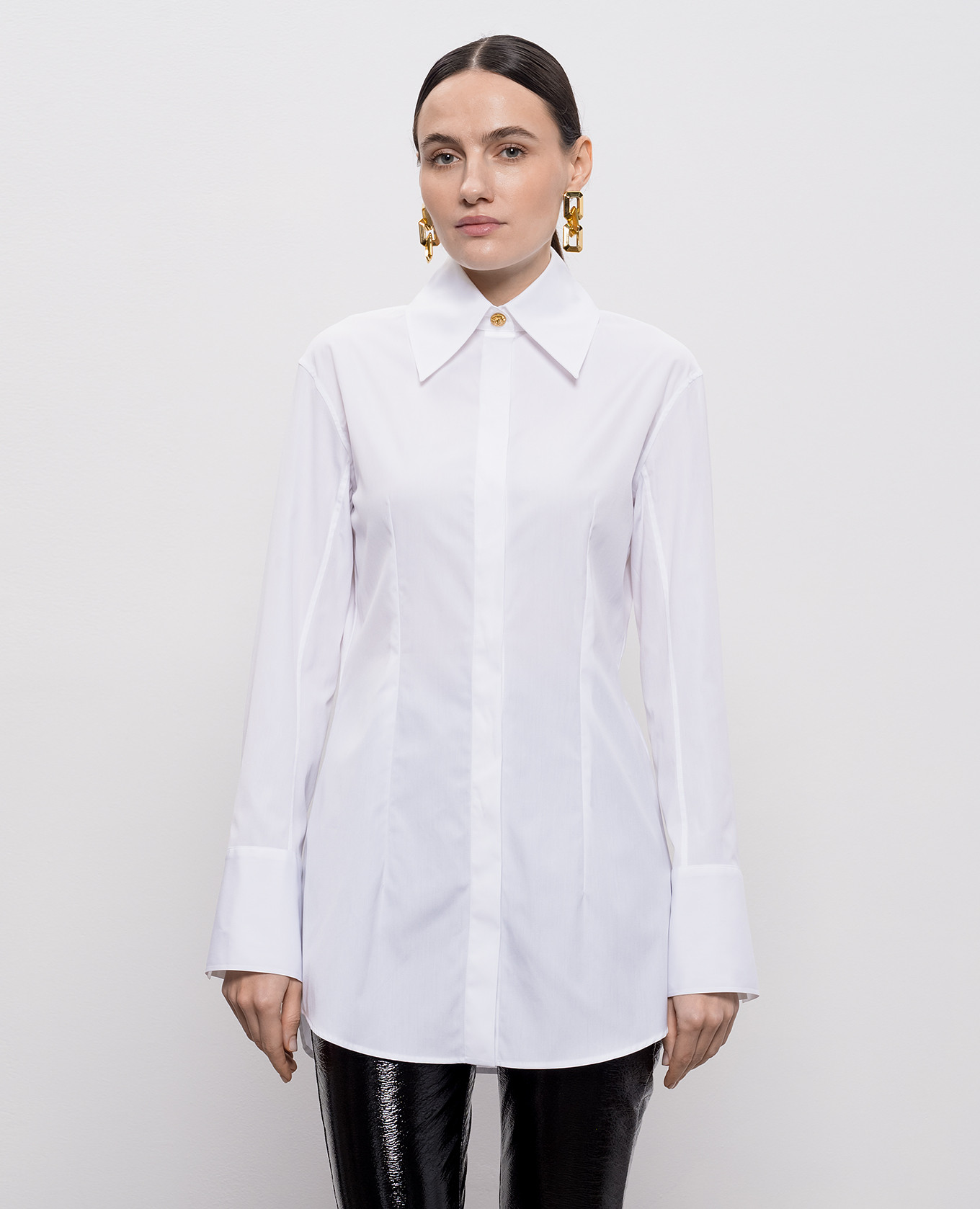 

White long shirt Balmain