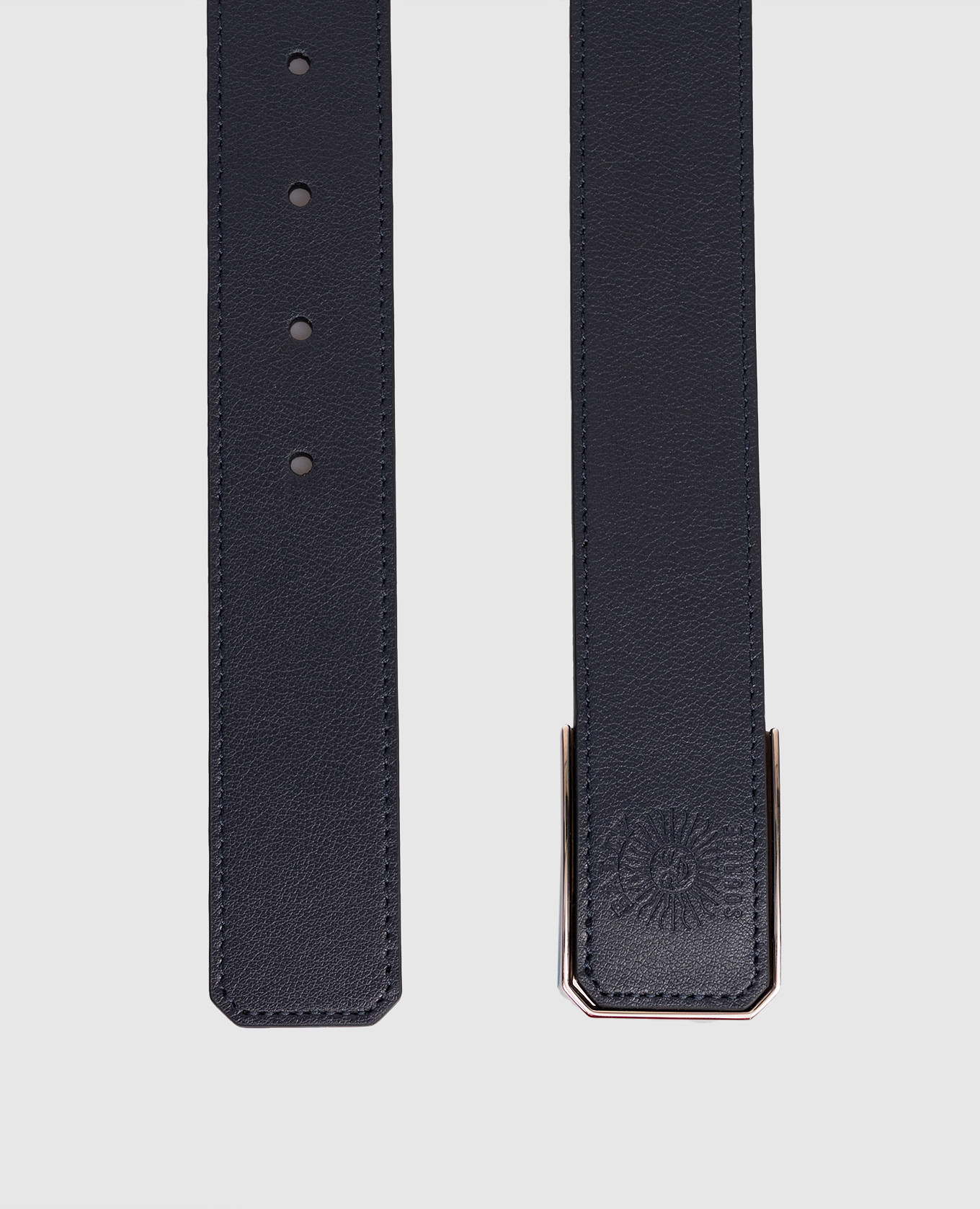 

Cabot Blue Leather Belt Bally
