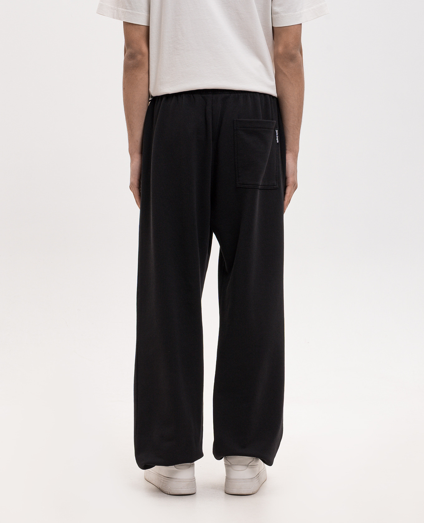 

Black joggers with logo print Palm Angels