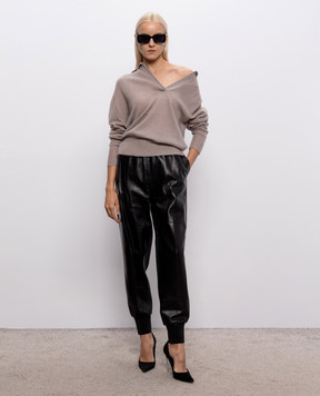 Tom Ford Beige cashmere and silk sweater MAK1440YAX1029