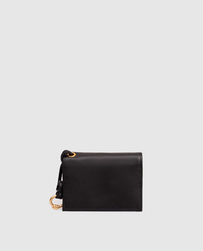 Gianni Chiarini Black leather cardholder with drawstring PF5039NA