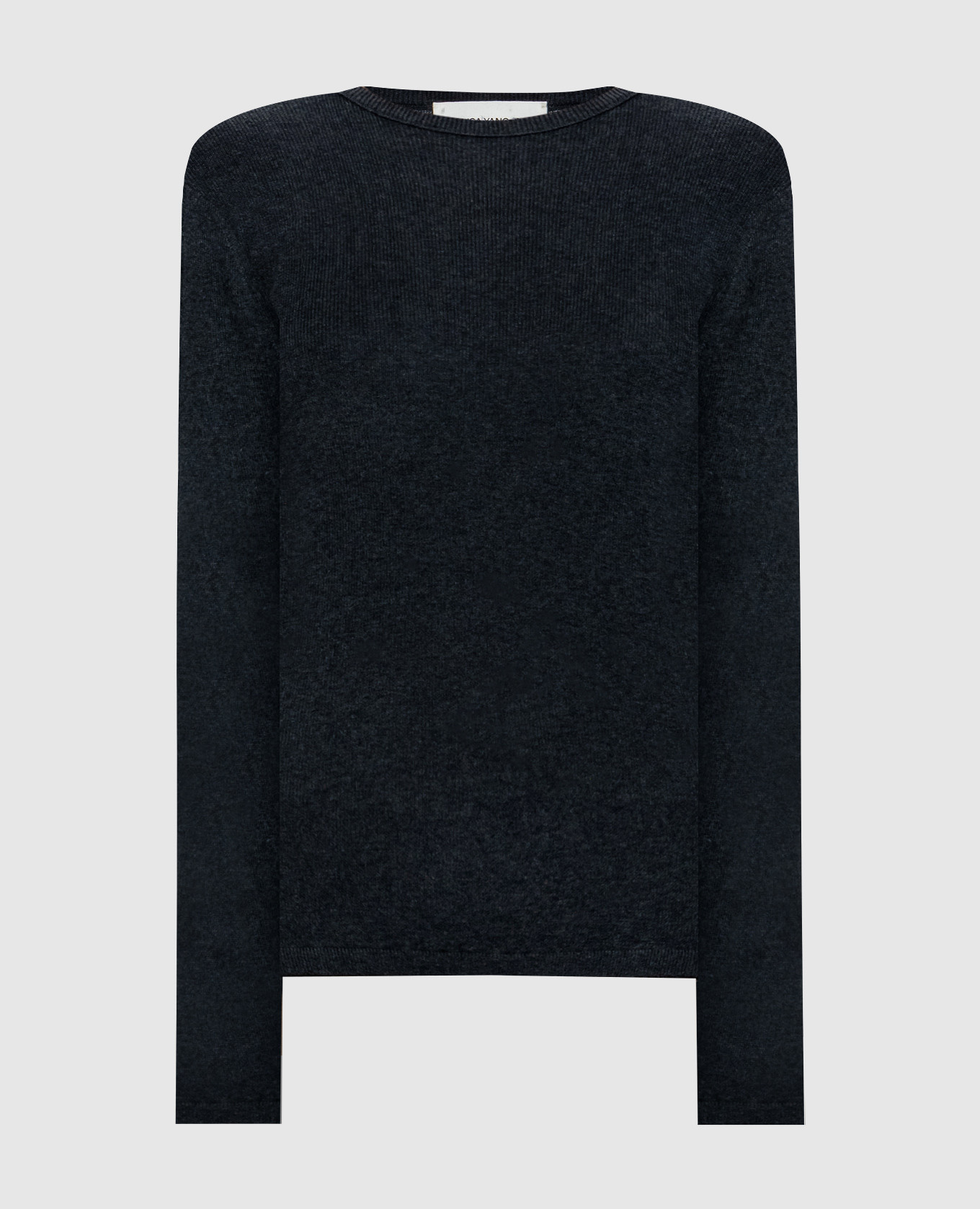 Grey long sleeve Vivian with cashmere