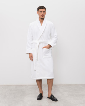Hamam Raya white terry robe RAYABATHROBE