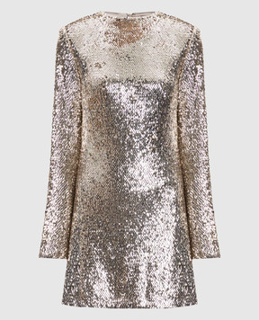 Simkhai Opal gold mini dress 6251194P