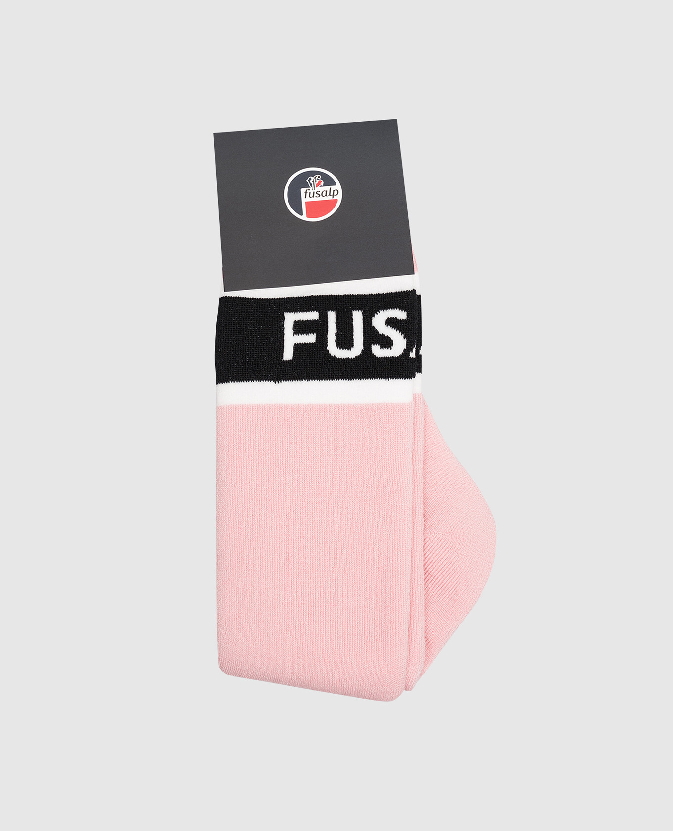 Pink PISTE PRO socks with wool